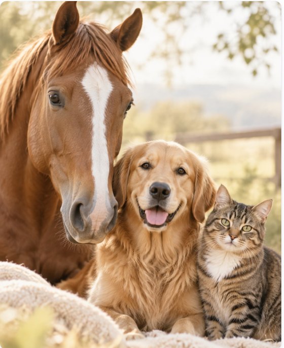 Cheval, chien et chat — Petoleris protège votre animal